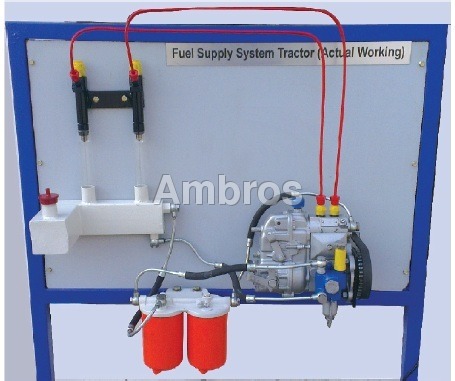 fuel supply system of a 4 cylinder diesel engine