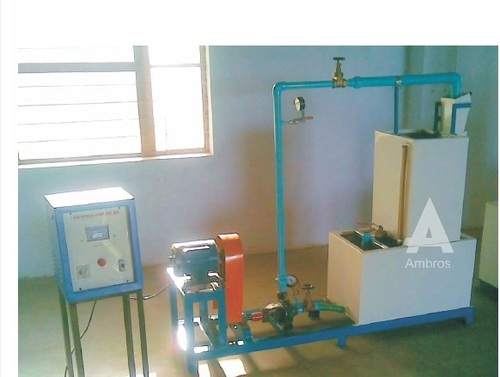 multi stage centrifugal pump test setup